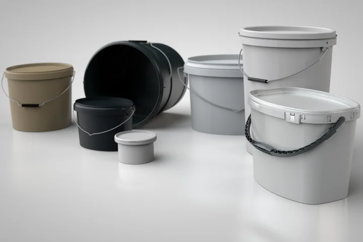 Verschiedene Eimertypen